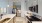 a kitchen with white cabinets