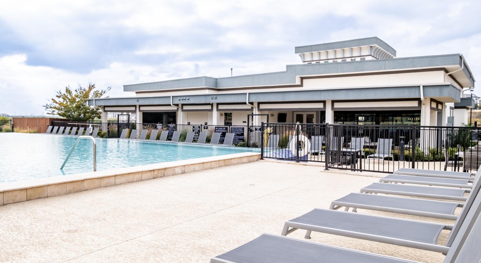Find your perfect fit at Reveal 54 a swimming pool outside a building