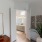 a room with a plant and a table