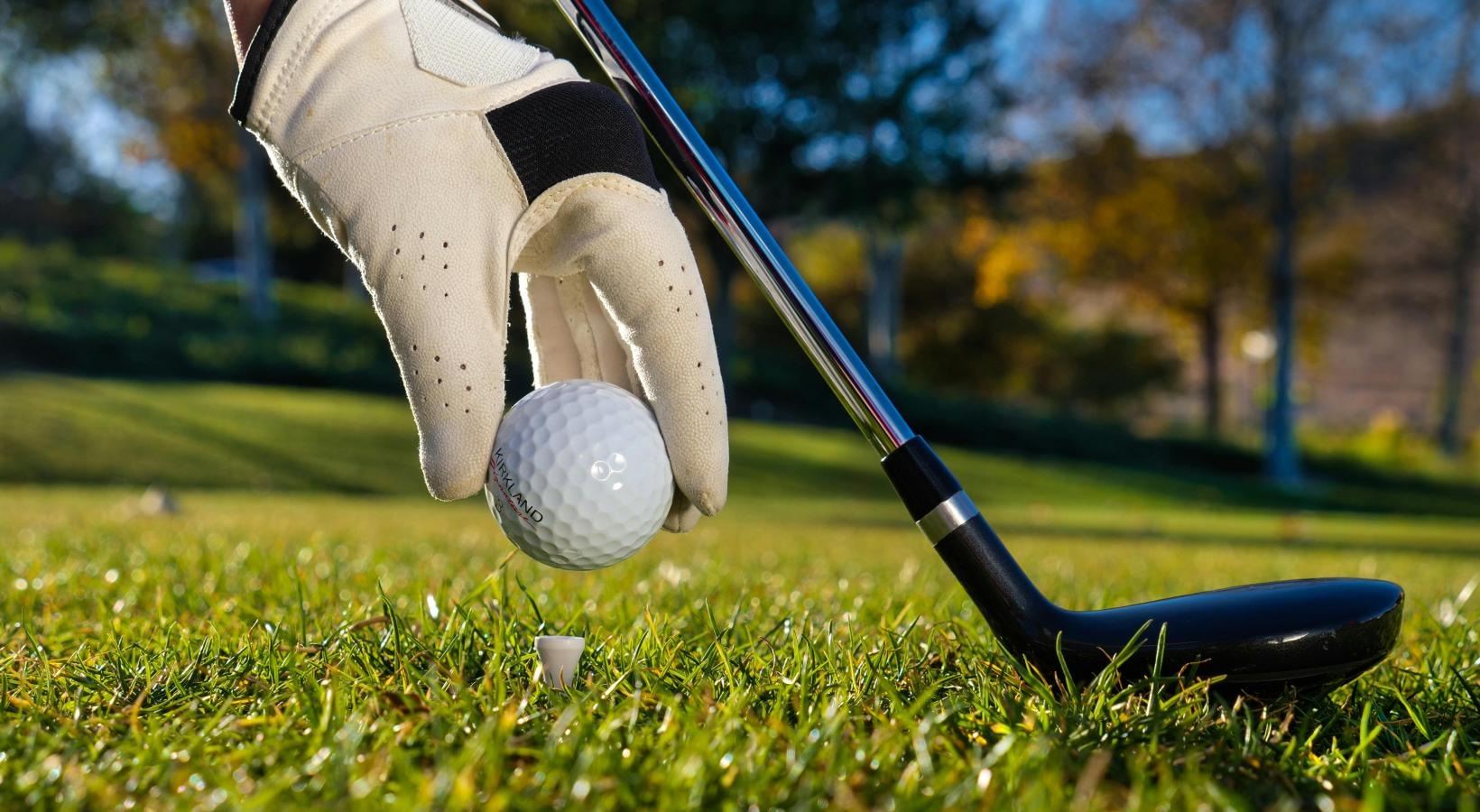 The essence of exceptional living a person playing golf